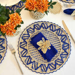 Caracol Blue Pyramid  Placemat