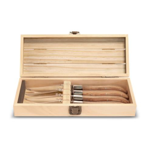 Gifts for Father's Day - Steak Knife Set of 4 in Wooden Gift Box