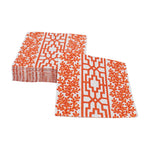 Coral Trellis Cocktail Napkins