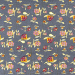 Pansy Red & Grey 71 x 142 Tablecloth