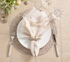 Chambray Fringe Natural Napkin