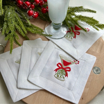 Christmas Cosmo Cocktail Napkins