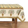 Olive Tree Khaki & Blue | French Tablecloths