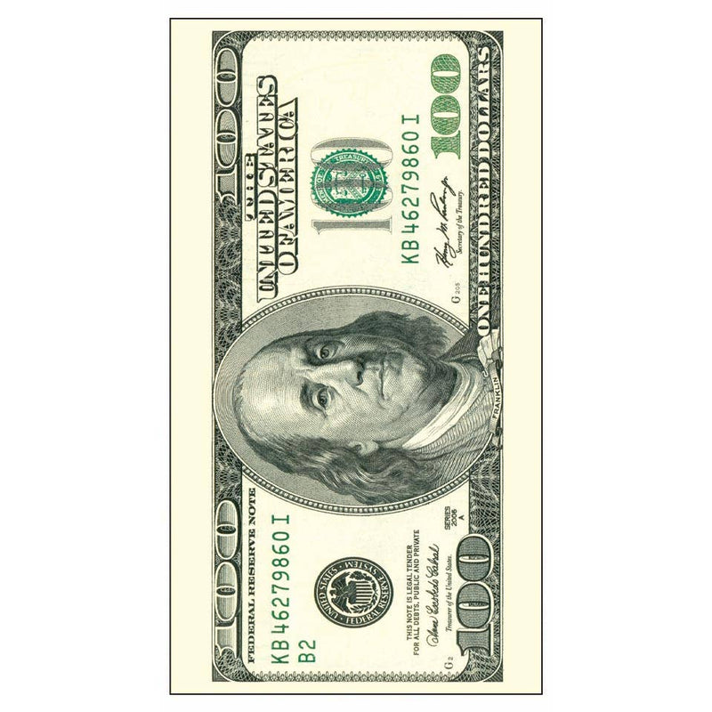 $100 Bill Guest Towel