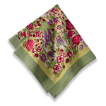 Jardin Red & Green Tablecloth 71 x 142