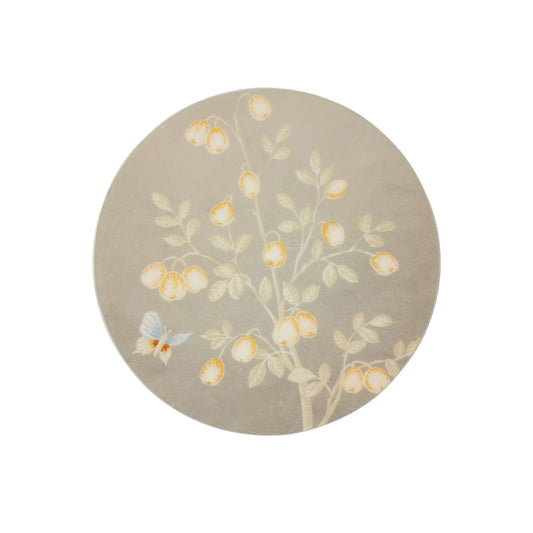 Grey Chinoiserie Coasters