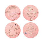 Grey Chinoiserie Coasters