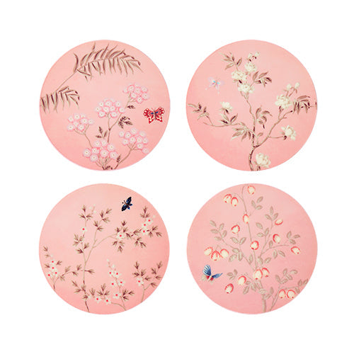 Grey Chinoiserie Coasters