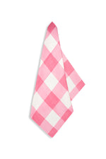 Pink Gingham Check Napkins