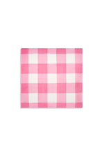 Mustard Gingham Check Napkins