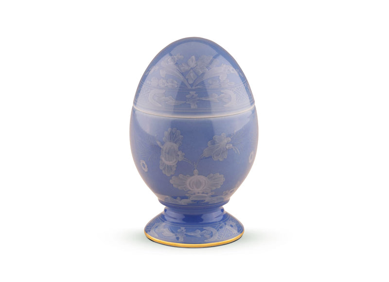 Ginori 1735 Oriente Italiano Iris Egg