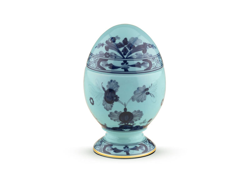 Ginori 1735 Oriente Italiano Iris Egg