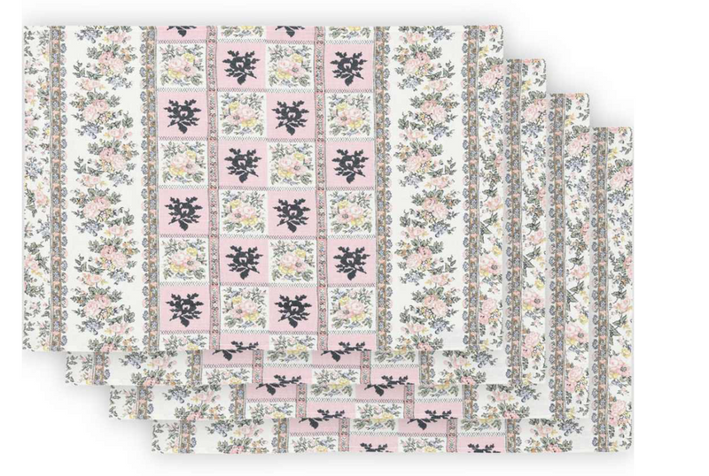 Pink Pickford Tablecloth- 108 round