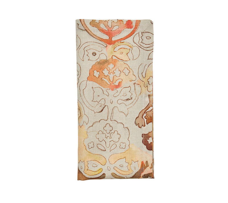 Giverny Natural Brown Napkin