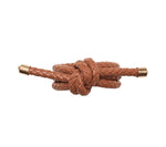 Rope Leather Knot Napkin Ring