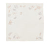 Monarch Garden Napkin  - White & Iridescent