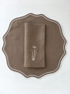 Taupe  Dotted Placemat