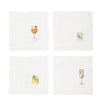 Beach Comber Linen Cocktail Napkins