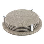 Stingray Grey Coaster - set of 4