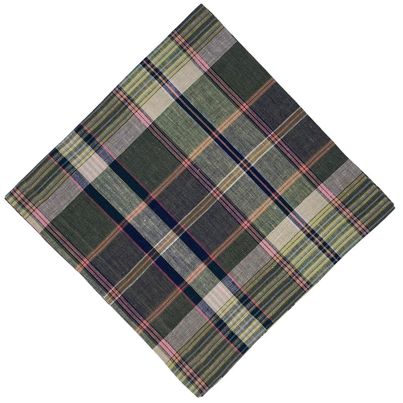 Olive Tartan Napkin