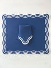 Mar Waves Embroidered Placemat