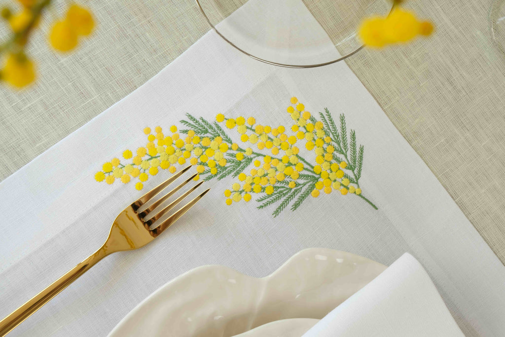 Mimosa Napkins