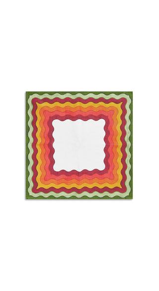 Winter Rainbow Tablecloth 65 x 150