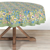 Jardin Blue & Vert 90" x 90" Tablecloth