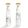 Coluna Marble & Gold Candlesticks