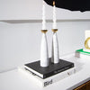 Coluna Marble & Gold Candlesticks