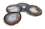 Pedra Midnight Agate Coasters - set of 4