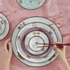 Arcadia Charger Plate - Rose