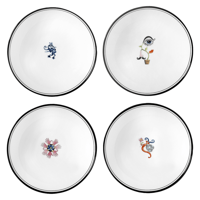 Arcadia set of 4 small bowls
