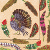 Plumage Cocktail Napkin