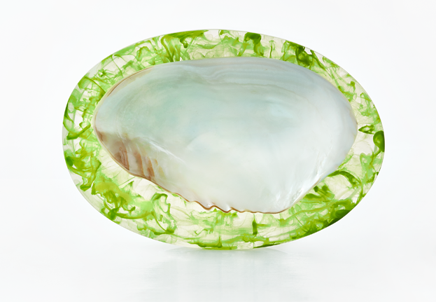 Celadon Large Caviar Dish