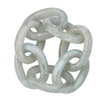 Celadon Chain Link Napkin Ring