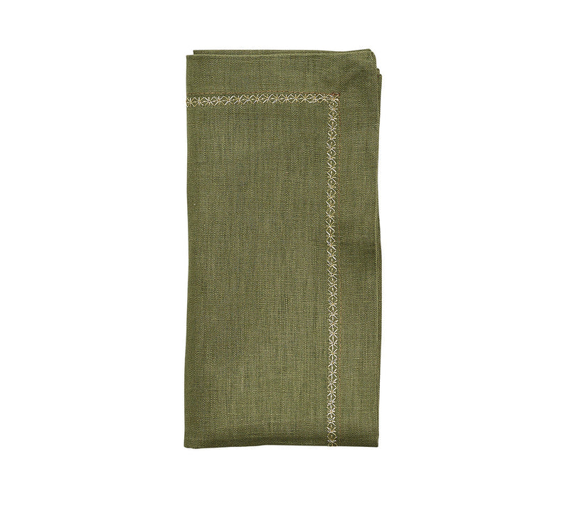 Olive Linen Napkin