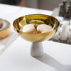 Coluna Marble & Gold Nut Bowl