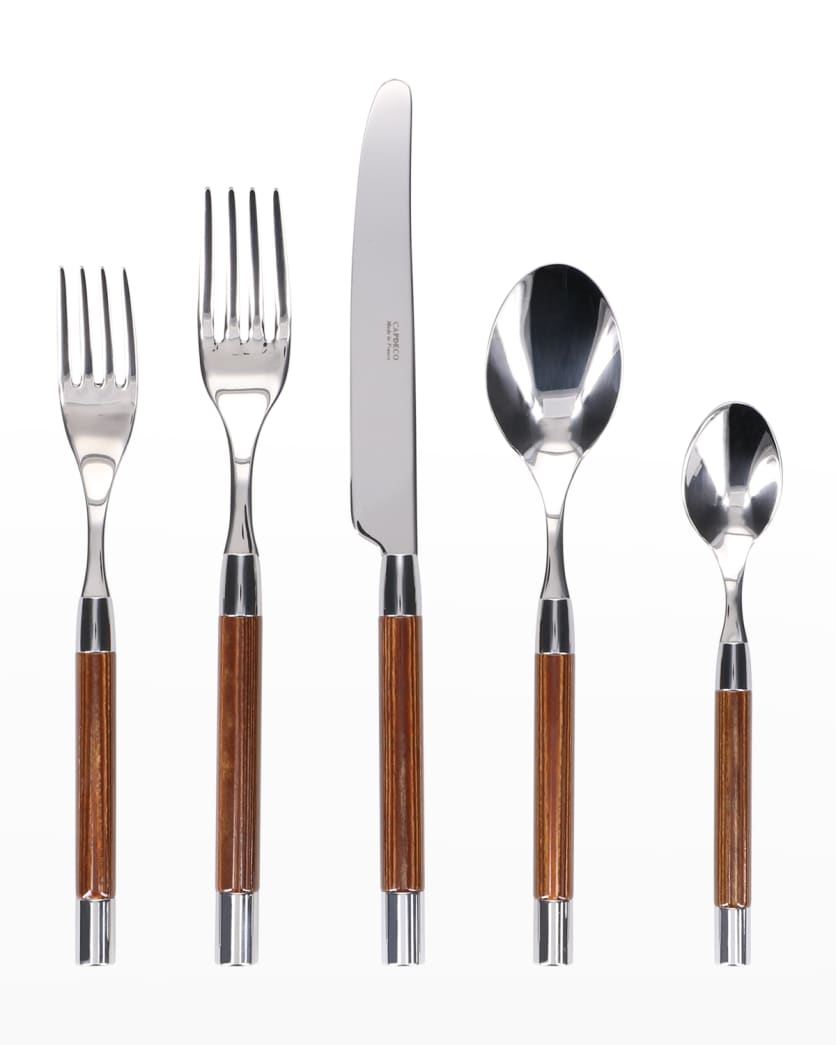 Conty Tortoise  Flatware- 5pc Place Setting