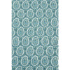 Blue Darya Oblong Tablecloth 88 x 124