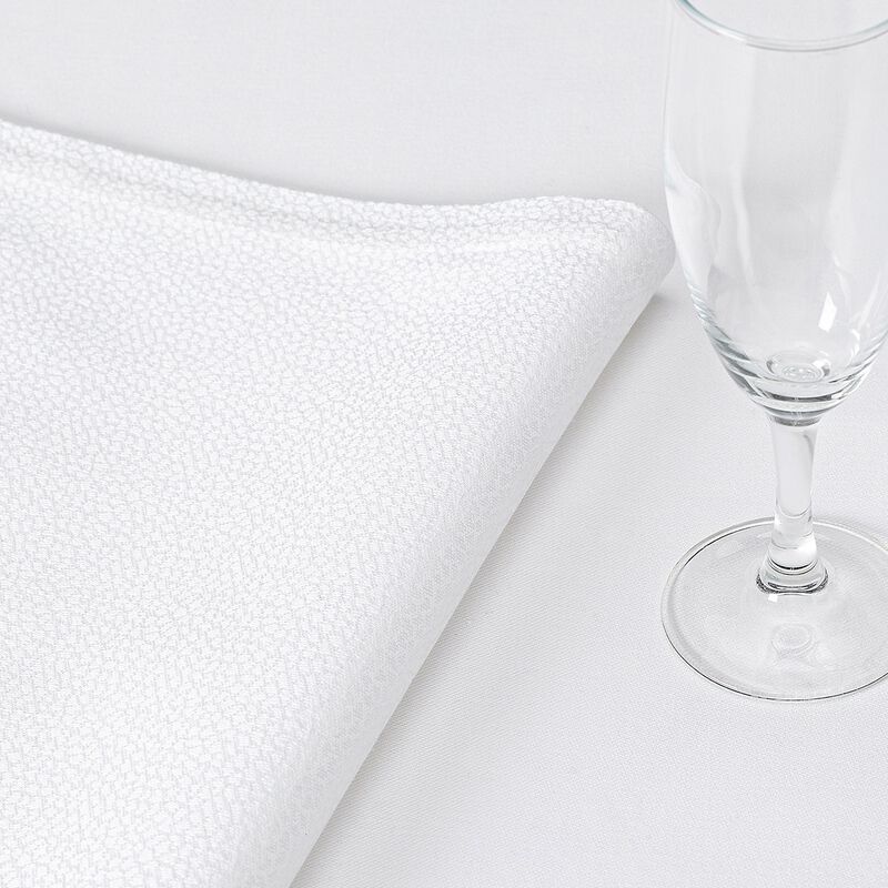 Galuchat White Tablecloth 69 x 126