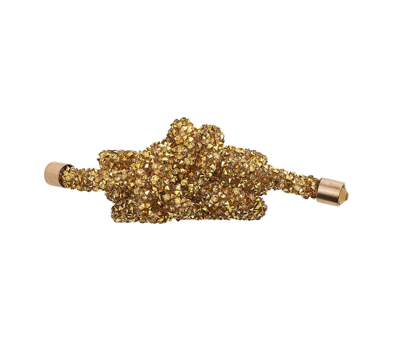 Glam Knot Napkin Ring in Gold