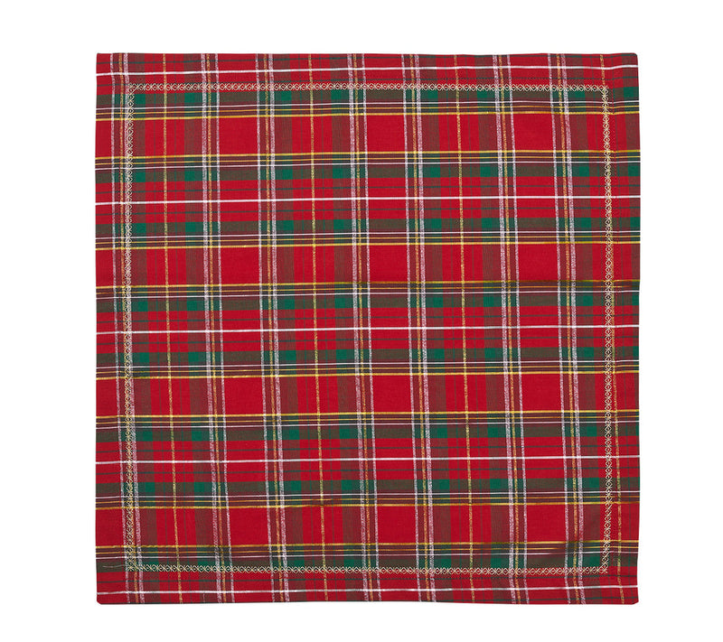 Holiday Thread Plaid Napkin