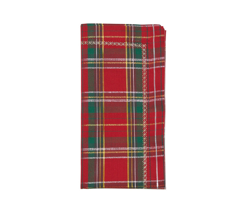 Holiday Thread Plaid Napkin