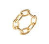 Gold Chain Link Napkin Ring