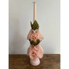 Blush & Peony Floral Serpent Candle