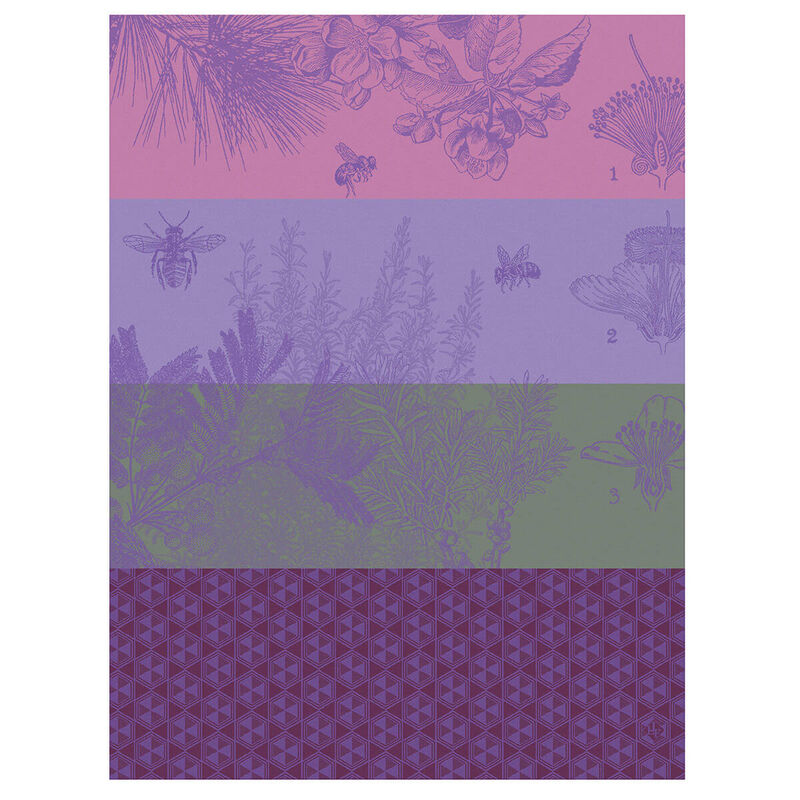 Purple Miel De Fleur Apron