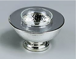 Silverplate Caviar Dish