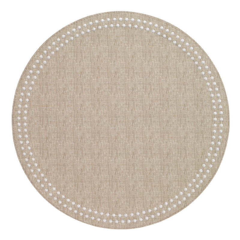 Beige & White Pearl Placemat