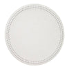 Pearl Placemat - White & Beige